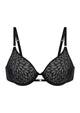 HSIA Vine Sexy Underwire Half-Cup Bra with Sheer Single-Layer Lace - HSIA