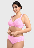 (Cardi B recommends)Joan Ultimate Soft T-shirt Unlined Minimizer Bra - HSIA