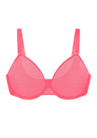 Seraphina Unlined Underwire Sheer Mesh Bra - HSIA