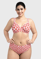 (Cardi B recommends)Joan Ultimate Soft T-shirt Unlined Minimizer Pink Bra - HSIA