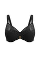 HSIA Anemone Unlined Plus Size Front Closure 3/4 Cup Underwire Back Support Bra Lace Trim for Sculpted Lift Womenswear