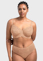 HSIA Horizon Blue Sunflower Underwire Lace Bra