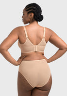 HSIA Willa Wave Plus Size Breathable Mesh Unlined Non-padded Full Coverage Underwire Bra - HSIA