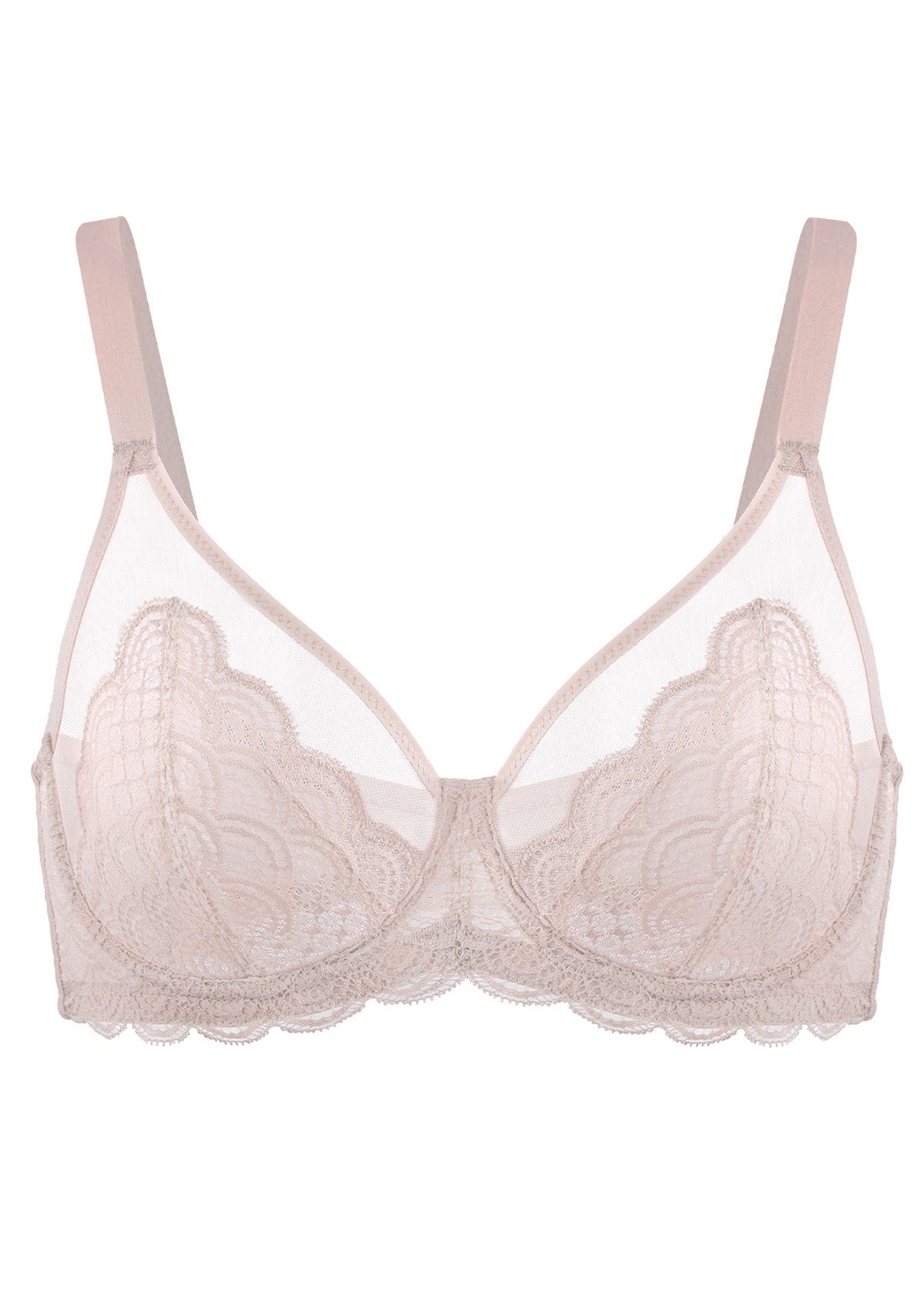 Mermaid Scales Lace Unlined Bra