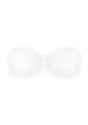 Bella Sheer Mesh Unlined Underwire Strapless Balconette Bra