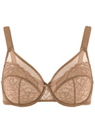 (Cardi B recommends)Enchante White Lace Underwire Bra - HSIA