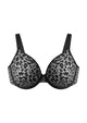 HSIA Leopard wild Unlined Plus Size Breathable Soft Mesh No Padding Underwire Bra - HSIA