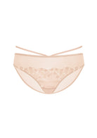 HSIA Renna Holiday Embroidered Pink Mesh Brief Underwear - HSIA