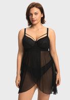 Romantic Lace Underwire Babydoll for Special Nights - HSIA