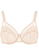 (Cardi B recommends)Enchante White Lace Underwire Bra - HSIA