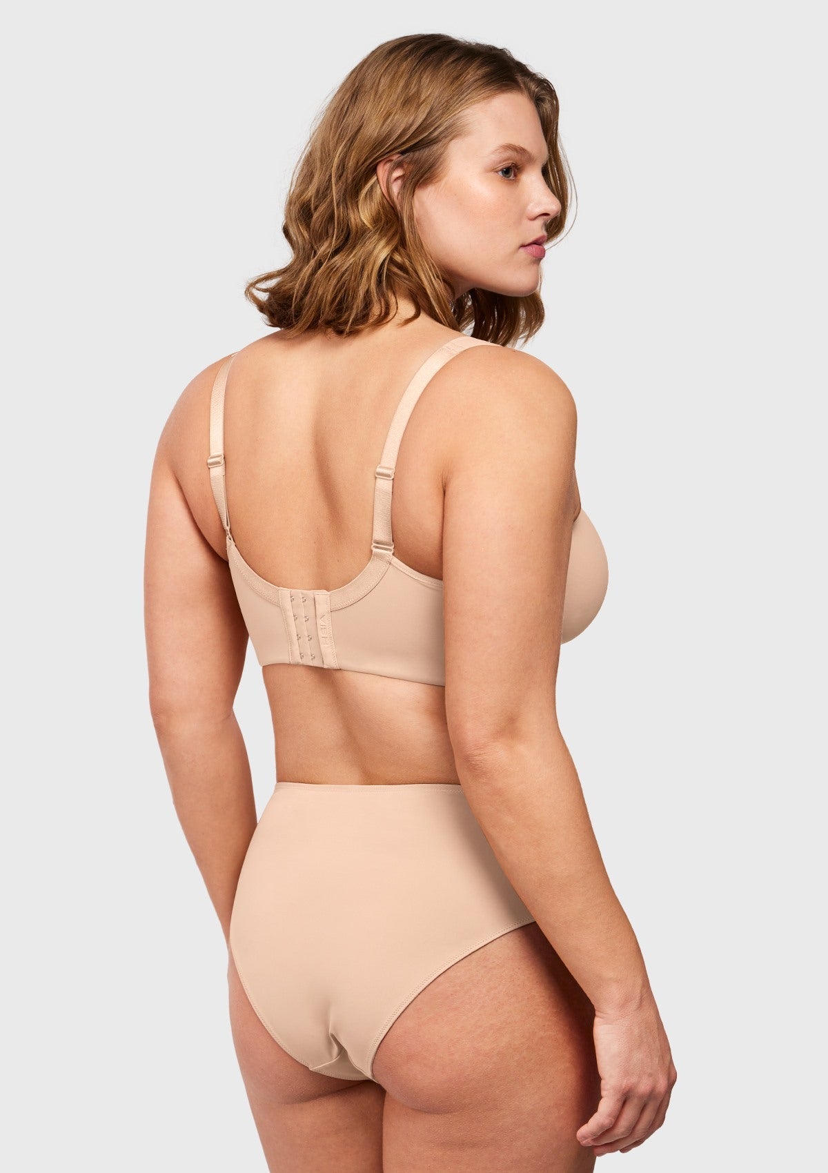 (Cardi B recommends)Joan Ultimate Soft T-shirt Unlined Underwire Minimizer Bra - HSIA