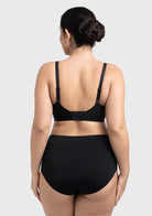 Comfortable Wireless Push Up Plunge Bra with Padded V Lift - HSIA