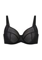HSIA Willa Wave Plus Size Breathable Mesh Unlined Non-padded Full Coverage Underwire Bra - HSIA
