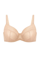 HSIA Willa Wave Plus Size Breathable Mesh Unlined Non-padded Full Coverage Underwire Bra - HSIA