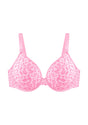 HSIA Leopard wild Unlined Plus Size Breathable Soft Mesh No Padding Underwire Bra - HSIA