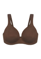 HSIA Joan Comfortzone Soft T-Shirt Full Coverage Unlined Unpadded Underwire Plus Size Minimizer Bra Everyday Bra - HSIA