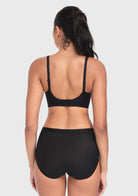 Deep V Seamless Bra Wireless Lift Breathable Perforated Foam Cups - HSIA