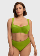 Starry Night Lightly Lined Lightly Padded Plus Size Pink Balconette Bra - HSIA