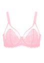 Mermaid Scales Red Unlined Bra
