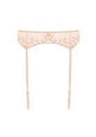 HSIA Renna Holiday Edit Embroidered Pink Garter Belt - HSIA