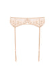 HSIA Renna Holiday Edit Embroidered Pink Garter Belt - HSIA