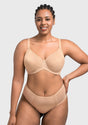 HSIA Willa Wave Plus Size Breathable Mesh Unlined Non-padded Full Coverage Underwire Bra - HSIA