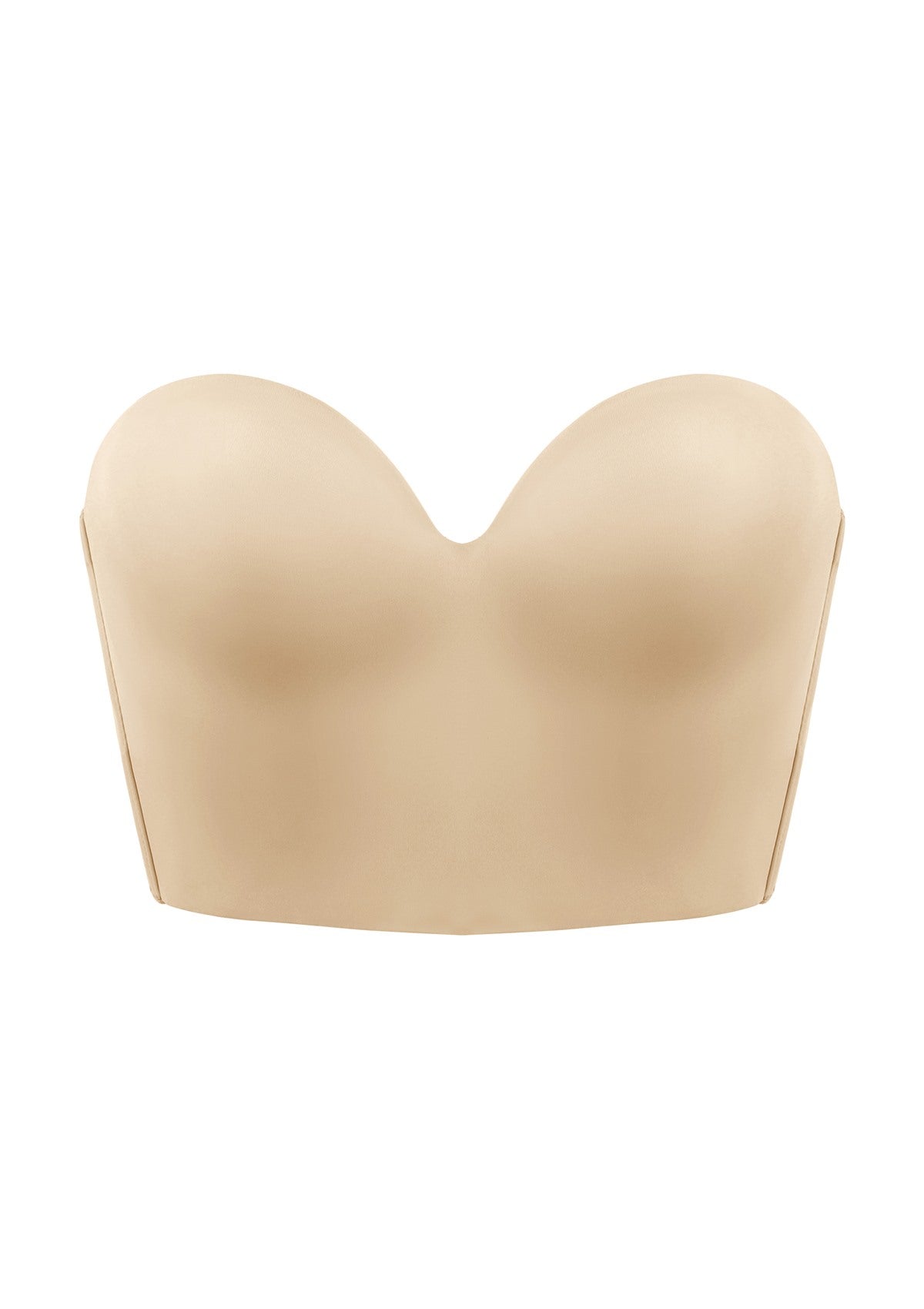 HSIA Longline Strapless Underwire Full Coverage Corset Bra - HSIA