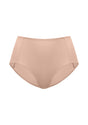 White background product shot of the Rosy Blush HSIA CoolComfort seamless panty, showcasing the flawless no-show finish and breathable 100% cotton gusset.