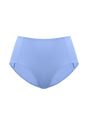 Clean studio product image of the vibrant Blue HSIA CoolComfort tummy control underwear, designed with reinforced side panels to naturally smooth your waistline.