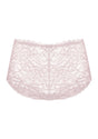 3D product image of the HSIA dark pink lace boyshort underwear, perfectly combining full back coverage with everyday comfort.