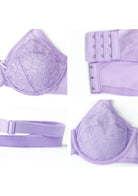 (Cardi B recommends)Enchante Unlined Non-padded Lace Underwire Bra - HSIA