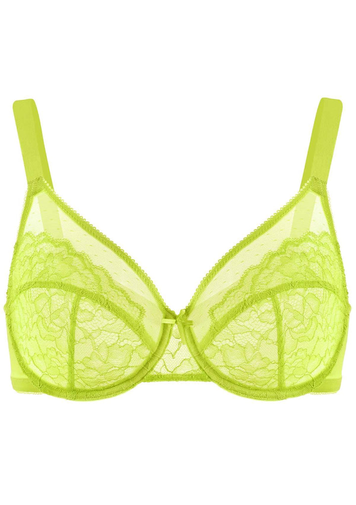 HSIA Enchante Unlined Lace Underwire Bra