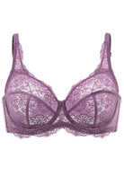 HSIA Dark Green All-Over Floral Lace Bra - HSIA