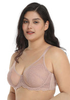 Blossom Unlined Underwire Lace Bra - HSIA