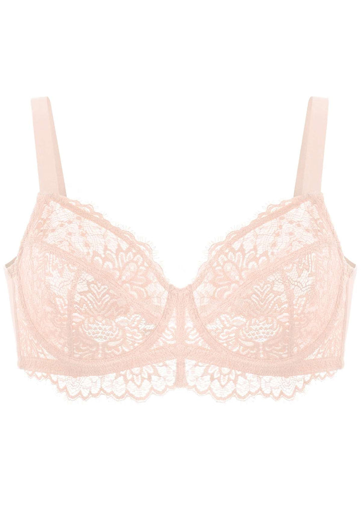 HSIA HSIA Pink Sunflower Underwire Lace Bra