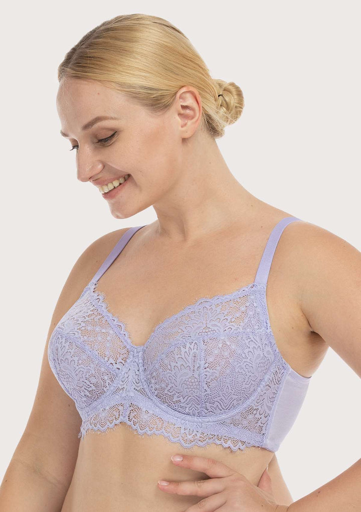 HSIA HSIA Pink Sunflower Underwire Lace Bra