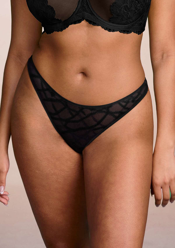 HSIA HSIA Soft Sexy Mesh Thong Underwear 3 Pack