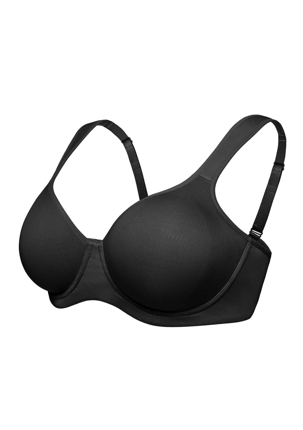Women's Half padded Black color Bra, size 75C (64830-0201) – Shante Lingerie