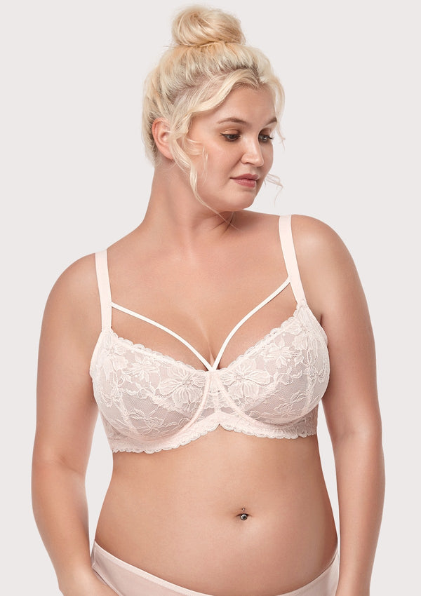 HSIA Time to Shine Lace Unlined Bra