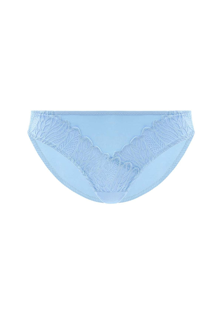 HSIA Pretty Secrets Light Blue Lace Trim Bikini Underwear