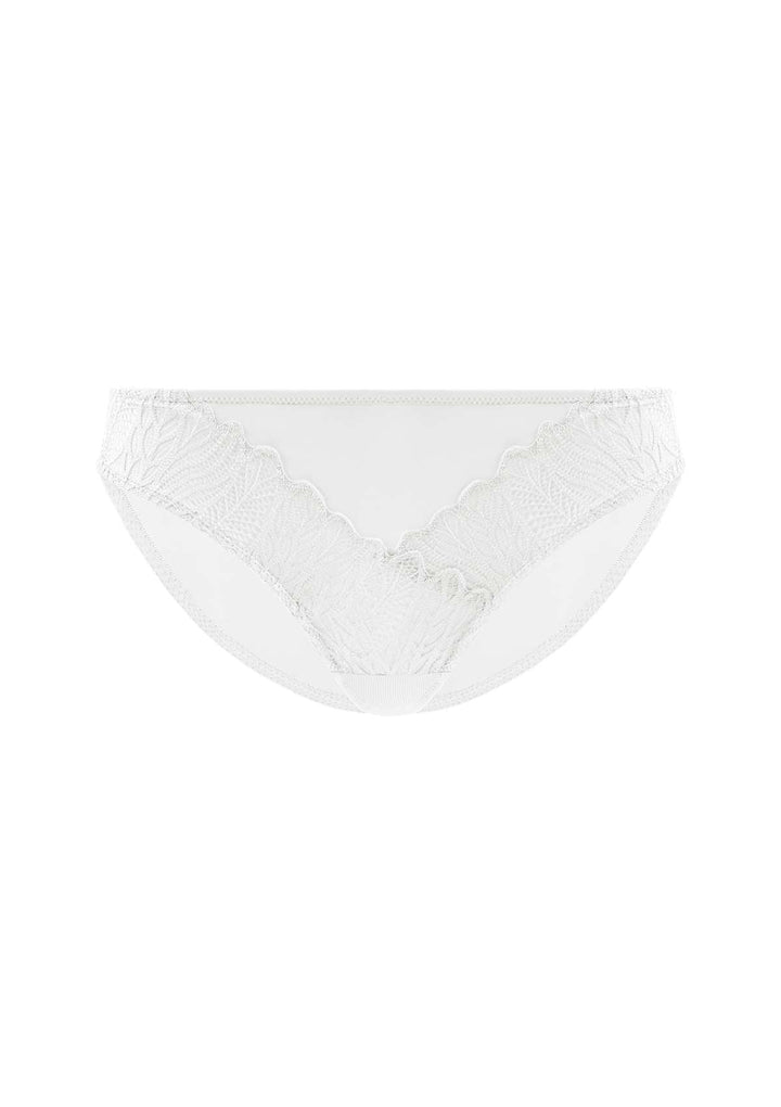 HSIA Pretty Secrets White Lace Trim Bikini Underwear
