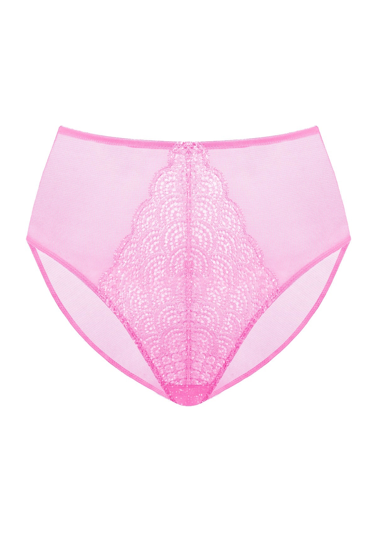 Mermaid High-Rise Lace Brief Underwear
