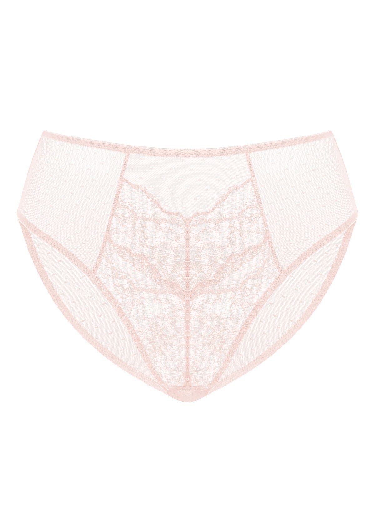 Enchante High-Rise Lace Brief Underwear