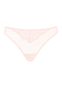 Enchante Floral Lace Sheer Mesh Back Thong Undewear