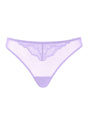 Enchante Floral Lace Sheer Mesh Back Thong Undewear