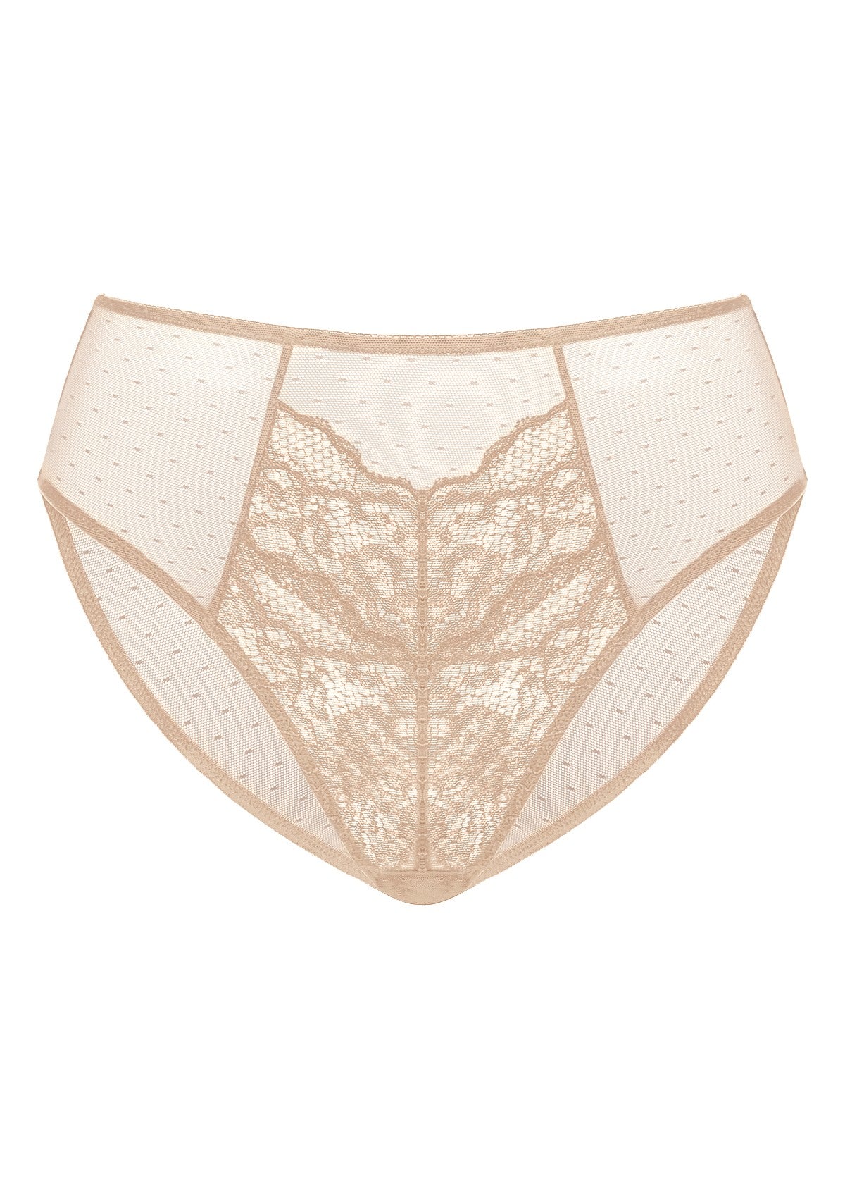 Enchante High-Rise Lace Brief Underwear