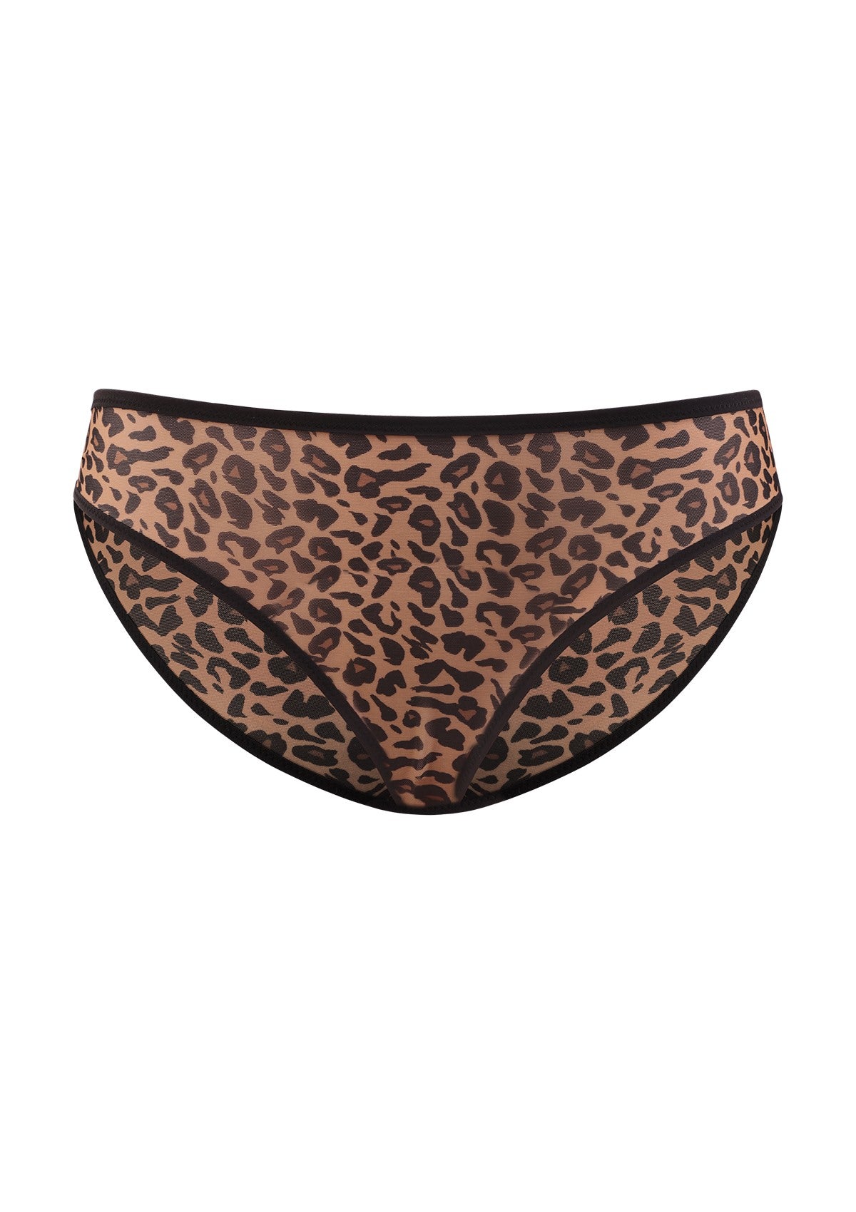 HSIA Leopard Wild High Stretch Briefs Soft Breathable Mesh Panty - HSIA