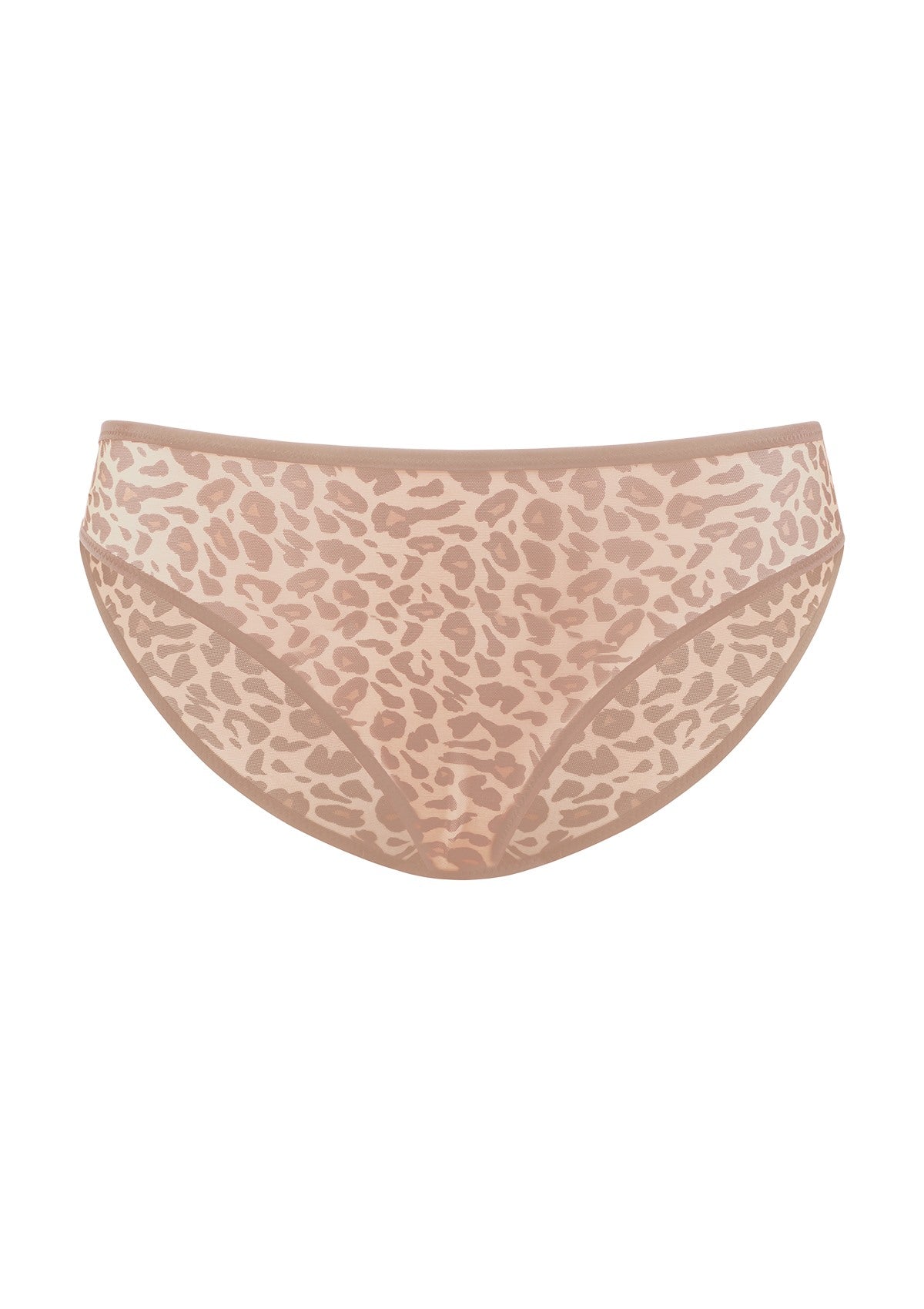 HSIA Leopard Wild High Stretch Briefs Soft Breathable Mesh Panty - HSIA