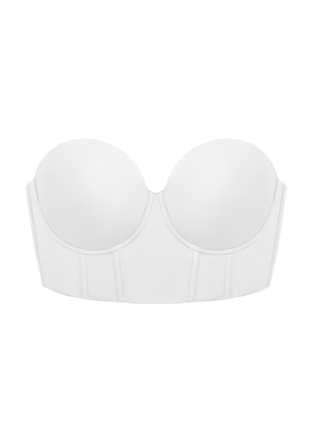 Seamless Cooling Longline Strapless Bra