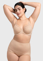 Supportive Seamless Underwire Full Cup Bra - HSIA